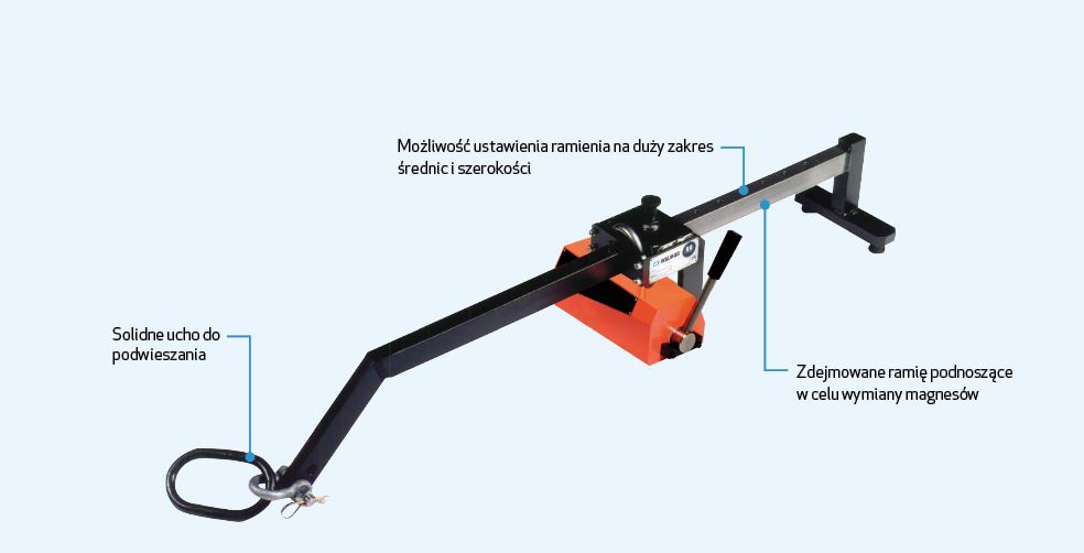 Ramię do uchwytu magnetycznego